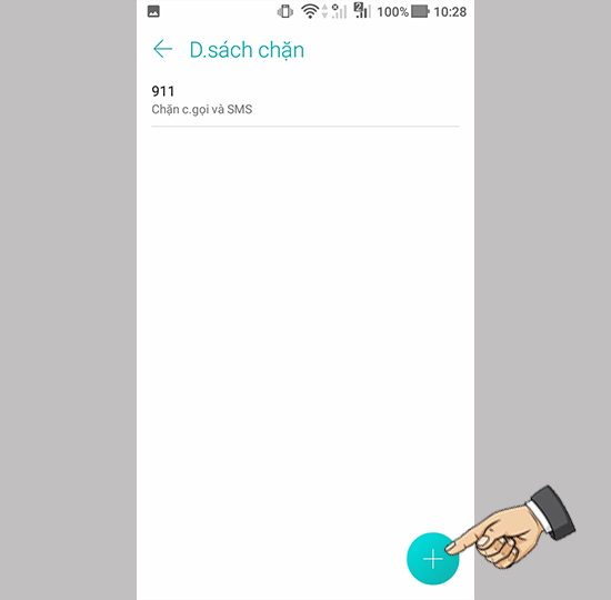 Thêm vào danh sách chặn